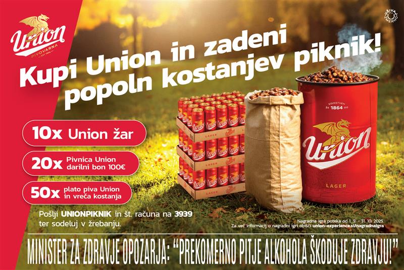 Z Unionom do legendarnega kostanjevega piknika!