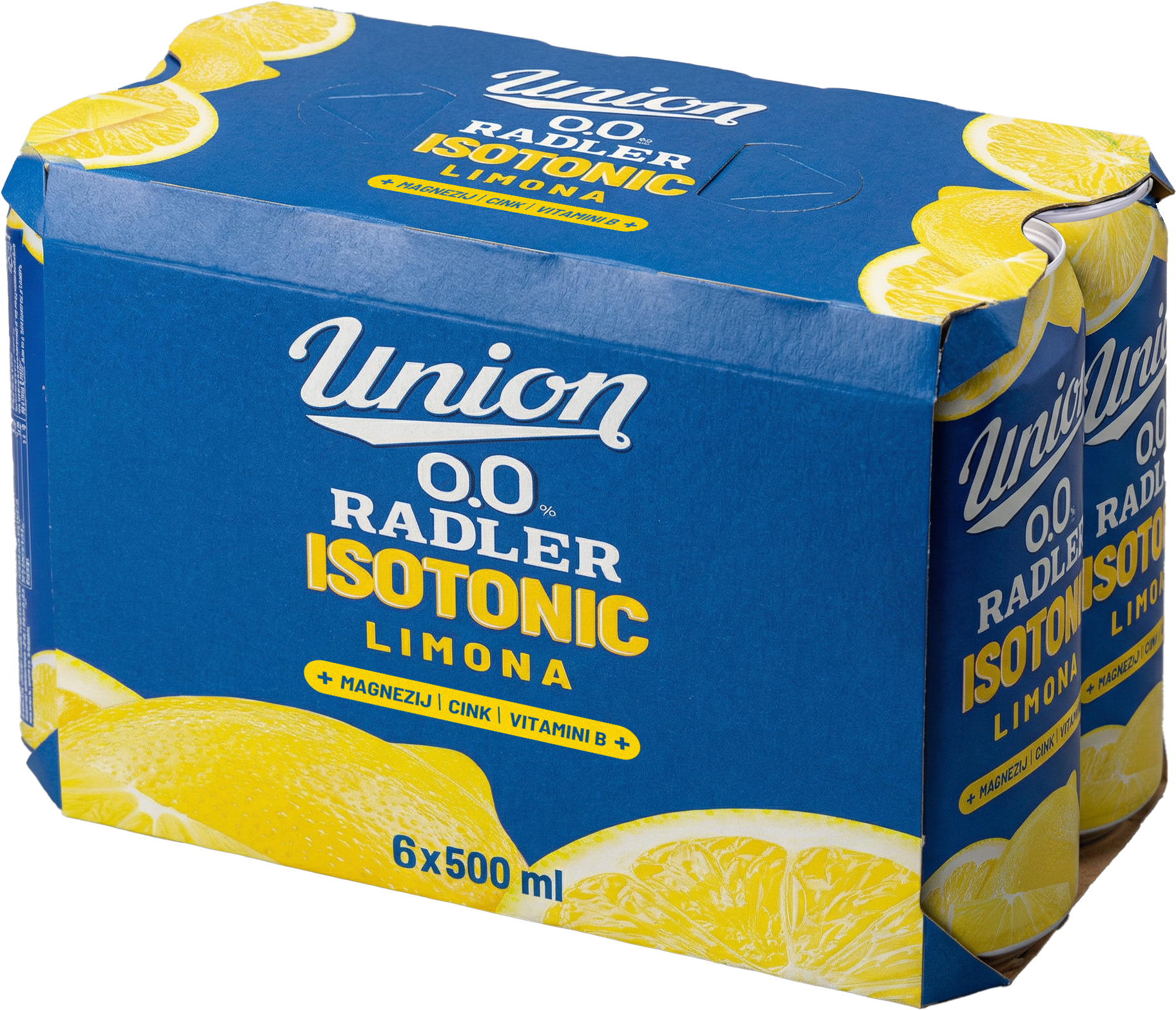 Union Radler 0.0 isotonic Limona 6x0,5 pločevinka
